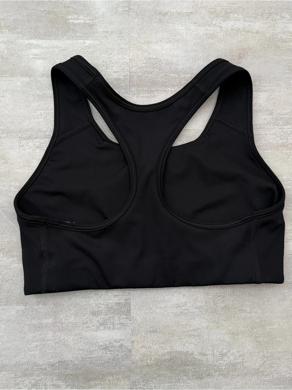 Nike | Black Swoosh Dri-Fit Sports Bra - Size M